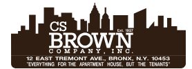 Company logo with city skyline silhouette.