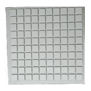 1x1 White Floor Tile