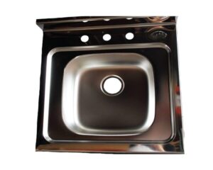 Drop In Sink Stainless Steel 8”