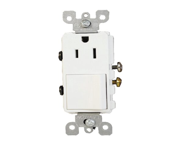 5625 Combination Device Toggle Switch and Receptacle