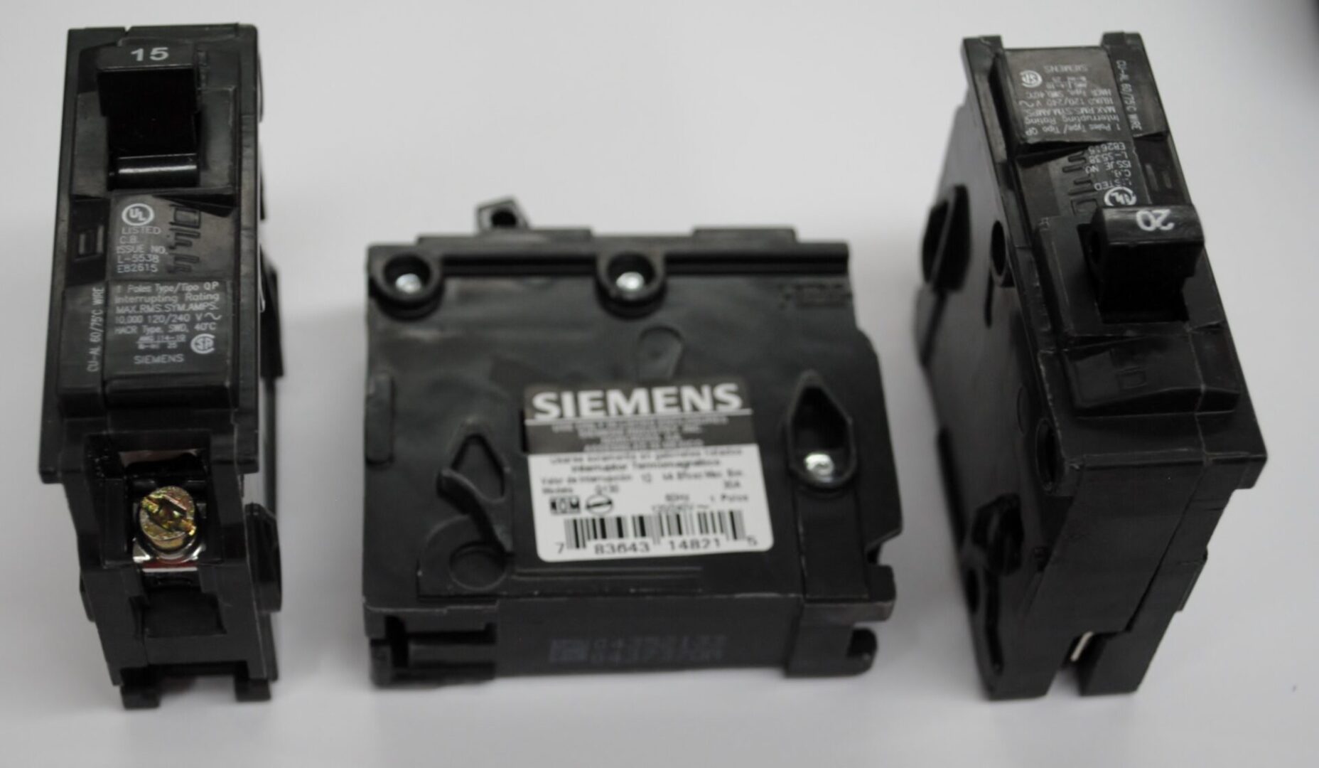 Siemens/ITE Plug In Circuit Breaker, 1P, 10KA, 120V