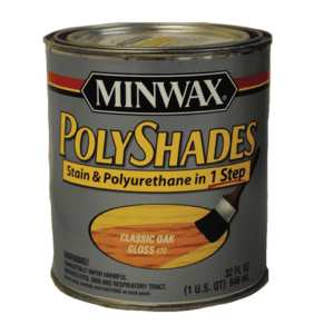 Polyshade Stain and Poly